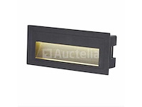 Led trapverlichting ly05 - 6w - ip65 waterdicht - rechthoekig - antraciet (x4) - afbeelding 2 van  5