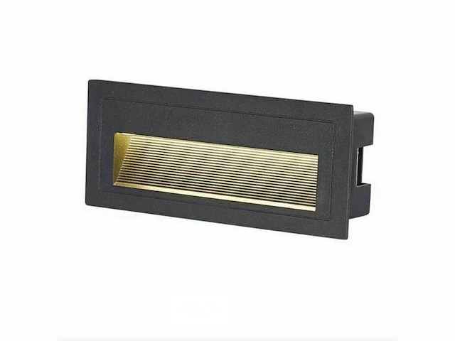 Led trapverlichting ly05 - 6w - ip65 waterdicht - rechthoekig - antraciet (x4) - afbeelding 3 van  6