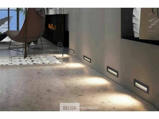 Led trapverlichting ly05 - 6w - ip65 waterdicht - rechthoekig - antraciet (x8) - afbeelding 6 van  6