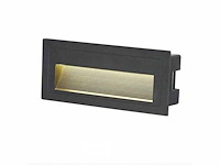 Led trapverlichting ly05 - 6w – ip65 waterdicht – rechthoekig – antraciet (x8) - afbeelding 3 van  6