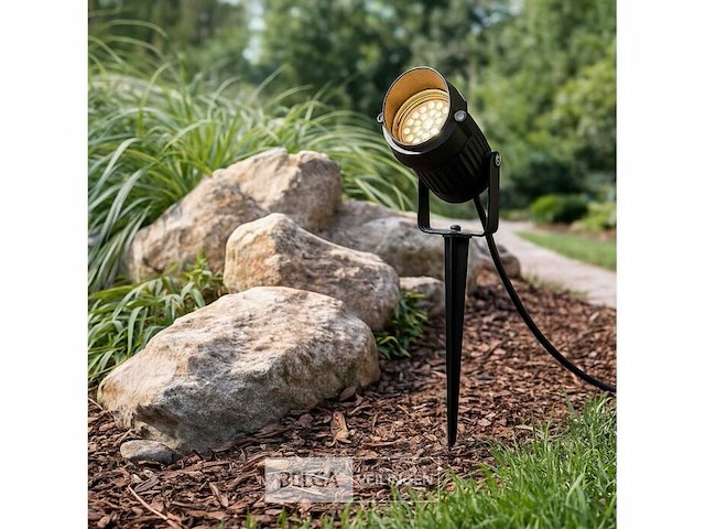 Led trapverlichting ly06 - 3w - ip65 waterdicht - rechthoekig - antraciet (x4) - afbeelding 6 van  6