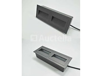 Led trapverlichting ly06 - 3w - ip65 waterdicht - rechthoekig - antraciet (x8) - afbeelding 4 van  4