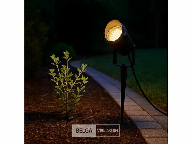 Led trapverlichting met sensor ly03 - 3w - ip65 waterdicht- antraciet (x8) - afbeelding 5 van  6