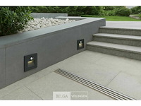 Led trapverlichting met sensor ly03 – 3w – ip65 waterdicht– antraciet (x8) - afbeelding 7 van  7