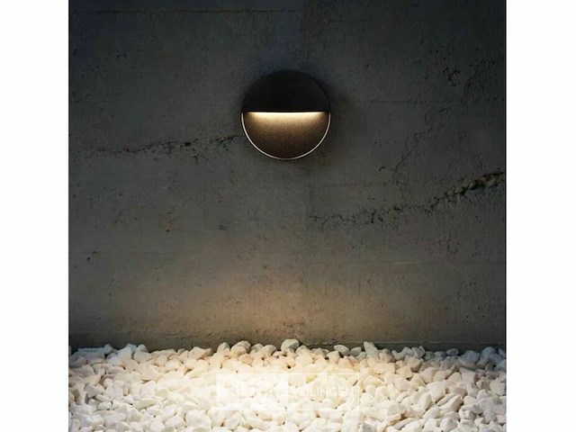 Led trapverlichting s-22r– 6w – zwart – ip54 waterdicht (x4) - afbeelding 3 van  6