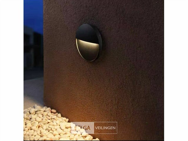 Led trapverlichting s-22r– 6w – zwart – ip54 waterdicht (x4) - afbeelding 6 van  6