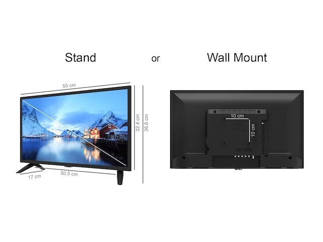 Led-tv - hkc - europe 24f1d - afbeelding 2 van  6