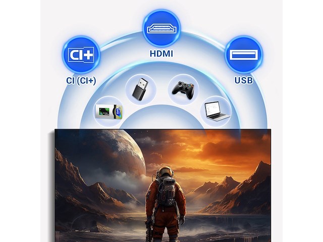 Led-tv - rca - 32 inch - 80 cm. - afbeelding 6 van  8