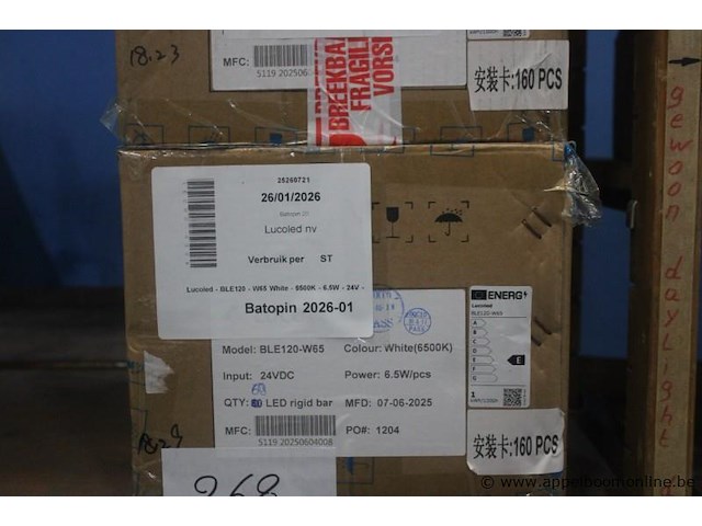Led verlichting en drivers lucoled, diverse led rigid bars en led drivers, in kartonnen dozen - afbeelding 2 van  7