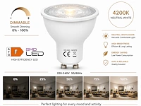 Led verlichting (horoz) – 6w – 4200k neutraal wit – ip20 – ip20 (50 stuks) - afbeelding 3 van  4
