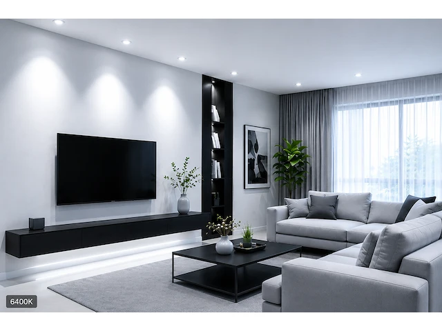 Led verlichting (horoz) – 6w – 6400k koud wit – ip20 – ip20 (100 stuks) - afbeelding 1 van  4
