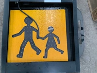 Led-waarschuwingsbord (2x) - afbeelding 2 van  3