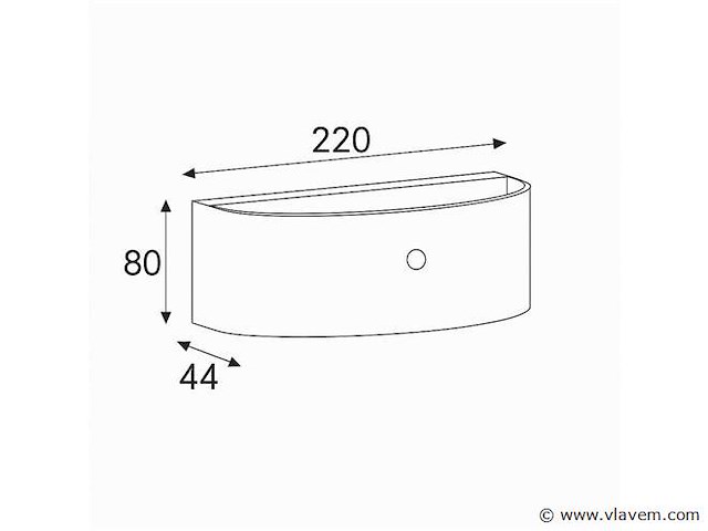 Led wandlamp met sensor – sw-2310-4 – 8w – zwart – ip54 (x4) - afbeelding 3 van  3