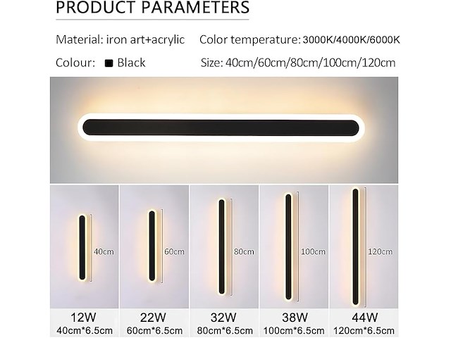 Led-wandlamp - afbeelding 2 van  4