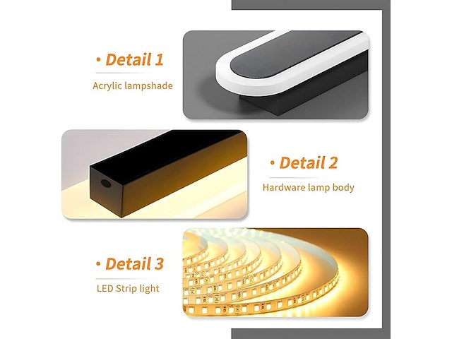 Led-wandlamp - afbeelding 4 van  4