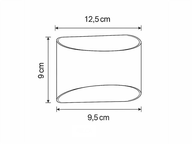 Led wandlampen sw-15 – 3500k – cob – ip54 – zwart/goud (8x) - afbeelding 3 van  3