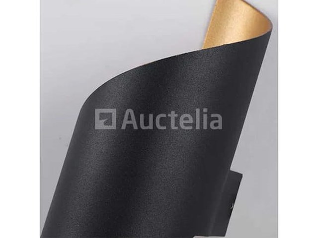 Led wandlampen sw 34 - 3500k - cob - ip54 - zwart (8x) - afbeelding 5 van  5