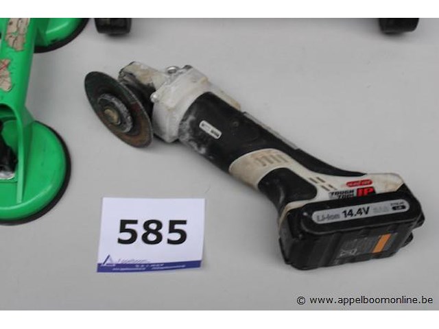 Led werflamp, accu slijptol en glazendrager - afbeelding 3 van  3