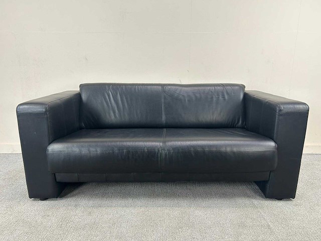 Leder - sofa - afbeelding 1 van  3