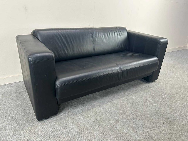 Leder - sofa - afbeelding 2 van  4