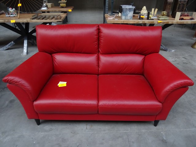 Leder 2-zit - afbeelding 1 van  4