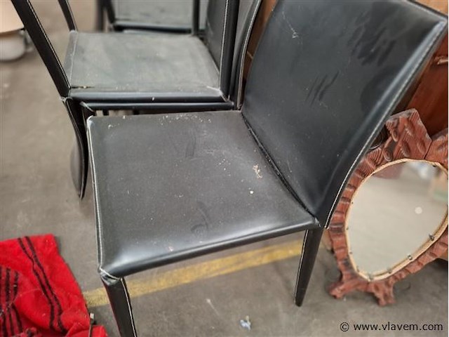 Leder designstoel - afbeelding 2 van  2