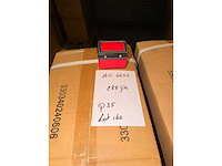 Leder piraatkoffer zwart/rood km - kerst- & seizoensartikelen (288x) - afbeelding 1 van  2