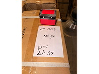 Leder piraatkoffer zwart/rood km - kerst- & seizoensartikelen (288x) - afbeelding 1 van  1