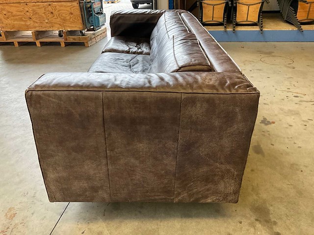 Lederen 3-zit zetel - afbeelding 2 van  7