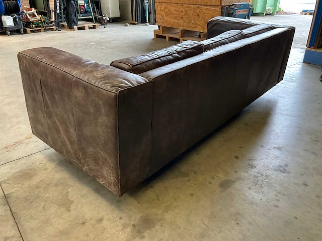 Lederen 3-zit zetel - afbeelding 3 van  7