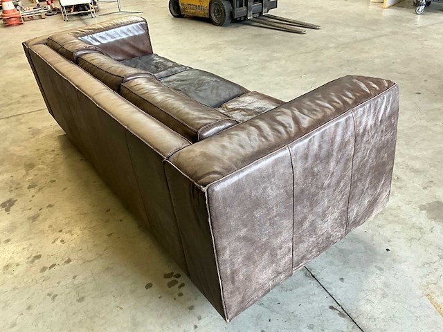 Lederen 3-zit zetel - afbeelding 4 van  7