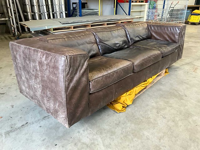 Lederen 3-zit zetel - afbeelding 6 van  7