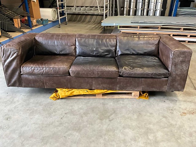 Lederen 3-zit zetel - afbeelding 7 van  7