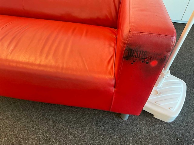 Lederen bankstel “desperados” - afbeelding 5 van  10