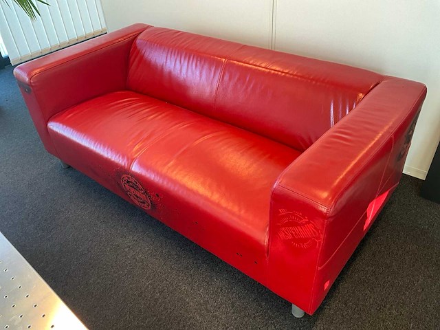 Lederen bankstel “desperados” - afbeelding 1 van  9