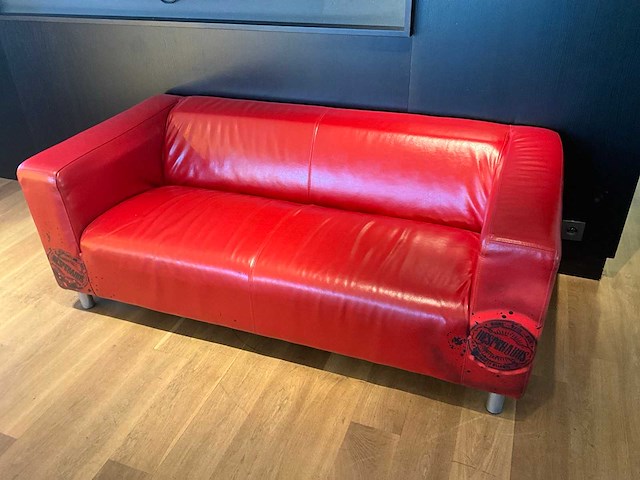 Lederen bankstel “desperados” - afbeelding 2 van  9