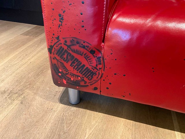 Lederen bankstel “desperados” - afbeelding 4 van  9