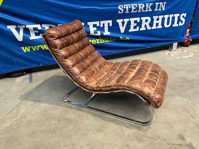 Lederen design zetel - afbeelding 1 van  7