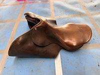 Lederen paardenzadel forestier sellerie - afbeelding 4 van  7