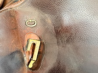 Lederen paardenzadel forestier sellerie - afbeelding 6 van  7