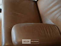 Lederen salon 3-, 2- en 1-zit - afbeelding 3 van  5