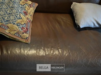 Lederen salon 3-, 2- en 1-zit - afbeelding 4 van  5