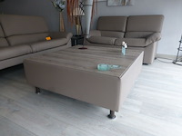 Lederen salon 3 + 2-zit + salontafel - afbeelding 6 van  7