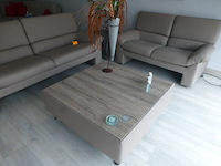 Lederen salon 3 + 2-zit + salontafel - afbeelding 7 van  7