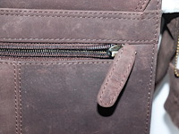 Lederen schoudertas leabags - afbeelding 3 van  7