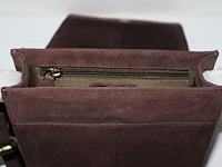 Lederen schoudertas leabags - afbeelding 6 van  7