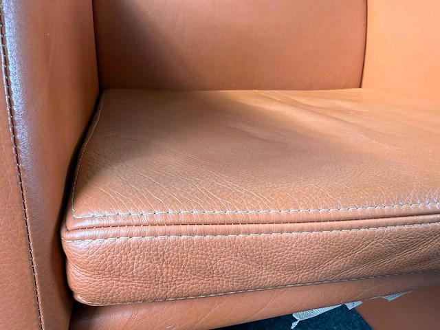 Lederen stoel - fauteuils (2x) - afbeelding 4 van  4