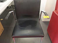 Lederen stoel artifort - afbeelding 1 van  5