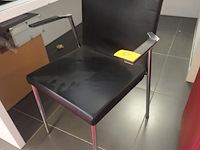 Lederen stoel artifort - afbeelding 3 van  5