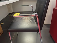 Lederen stoel artifort - afbeelding 4 van  5